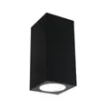 Produktbild: Paulmann LED Außen-Wandleuchte Flame IP44 eckig 58x75mm 3000K 2x3,5W 2x260lm 230V Aluminium, LED fest integriert, Warmweiß, IP44