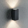 Produktbild: Paulmann 94328 Outdoor 230V ABL Flame 2x3W IP54 3000K Alu Dark Grey