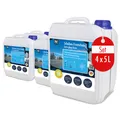 Produktbild: 4 x 5 L Premium Scheiben Frostschutz -60 Grad Konzentrat mit Zitrusduft
