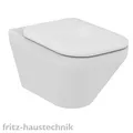 Produktbild: Ideal Standard Tonic II Wand Tiefspül WC AquaBlade inkl. Softclosing Sitz weiß