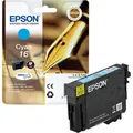 Produktbild: Epson 16 cyan Füller Original Druckerpatrone T162240 3,1ml