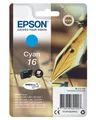 Produktbild: Epson Original 16 Füller Druckerpatrone - cyan (C13T16224012)