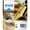 Produktbild: Epson Original Patrone Cyan T1622 Neu Abgelaufen Oktober 2025