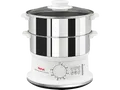 Produktbild: TEFAL VC1451 Convenient Series Dampfgarer (900 Watt, Weiß/Edelstahl)