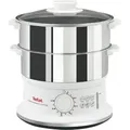 Produktbild: Tefal VC1451  Dampfgarer Edelstahl-Weiss