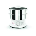 Produktbild: Tefal Dampfgarer VC1451 Edelstahl 6L 900W 2 Körbe Timer stapelbar