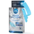 Produktbild: Perlweiss Power Whitening Strips zur Zahnaufhellung - zahnschmelzschonendes Bleaching für weisse Zähne - Teeth Whitening Kit für Zuhause - Zahnverfärbungen entfernen & aufhellen, 10 Strips
