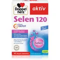 Produktbild: Doppelherz Selen 120 2 Phasen Depot Tabletten zur Unterstützung der Normalen Funktion des Organismus und einem gesunden Zustand der Haare und der Nägel 45 TABL