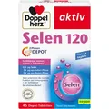 Produktbild: Doppelherz aktiv Selen 120 2-Phasen Depot-Tabletten 45 St