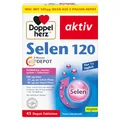 Produktbild: Doppelherz Selen 120 2-Phasen DEPOT - 120 μg Selen pro DEPOT-Tablette - Selen unterstützt die normale Funktion der Schilddrüse - vegan - 45 Tabletten