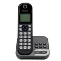 Produktbild: Panasonic KX-TGC460GB Schnurloses Telefon mit Anrufbeantworter schwarz