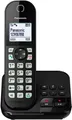 Produktbild: Panasonic KX-TGC460GB - Schnurlostelefon - Anrufbeantworter mit Rufnummernanzeige - Schwarz (KX-TGC460GB)