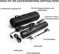 Produktbild: Technaxx Akku Luftkompressor TX-157 Schwarz Neu & OVP - Händler