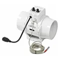Produktbild: Rohrlüfter TT 125 Un 125mm Vents Thermostat + Potenzregler (280 m³/h)