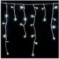 Produktbild: Gartenpirat LED-Lichterkette Eisregen LED-Beleuchtung Weihnachtsdeko für außen mit Timerfunktion, 6 m weiß 6 m
