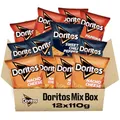 Produktbild: Doritos 12er Party-Mix (12x110g 4x Sweet Pepper / 4x Paprika / 4x Nacho Chesse)