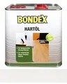 Produktbild: Bondex 377892 Hartöl weiß 2,5 L für 35 m² - Abriebfestes Holzöl, Hoch Belastbares Holzpflegeöl, Tiefenschutz, Natürliche Rohstoffe