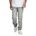 Produktbild: riverso Straight-Jeans Herren Jeanshose RIVChris Regular Fit Denim Hose mit Stretch grau 31W / 32L