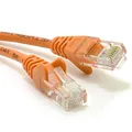 Produktbild: Orange Netzwerk Ethernet RJ45 Cat5E-CCA UTP Patchkabel 26AWG Kabel Anschlusskabel 3 m [3 Meter/3m]