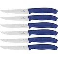Produktbild: Victorinox Swiss Classic Steakmesser 6 tlg. blau