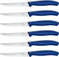 Produktbild: Victorinox Swiss Classic - Steakmesser-Set - 11 cm - Blau (Packung mit 6)