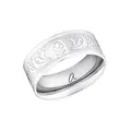 Produktbild: Amor Ring Edelstahl Damen Ringe, Silber, Kommt in Schmuck Geschenk Box, 9853946