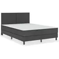 Produktbild: Boxspring-Bettgestell Grau Stoff 180x200 cm vidaXL