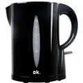 Produktbild: OK. OWK 103-B Wasserkocher Schwarz 2200 Watt 1.7 Liter