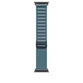 Produktbild: Apple 49 mm Alpine Loop Hellblau - Medium - Titan Schwarz