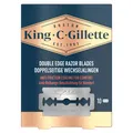 Produktbild: King C. Gillette Systemklingen für Rasierhobel 10er Doppelseitige Wechselklingen