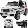 Produktbild: Mercedes-Benz G 63 G63 AMG V8 Biturbo Kinderauto Kinderfahrzeug Elektroauto Weiß