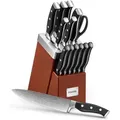 Produktbild: Selbstschärfender Messerblock mit 14-teiligem Edelstahl