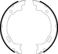 Produktbild: Hella 8DA 355 050-451 Bremsbackensatz, Feststellbremse für CHRYSLER DODGE