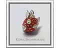 Produktbild: Edelschmiede925 Charm-Einhänger Edelschmiede925 Charm Anhänger in 925 Silber massiv Kugelfisch