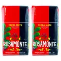 Produktbild: Mate Tee Rosamonte Elaborada Con Palo Tradicional Yerba Mate Argentinien 2 x 1kg