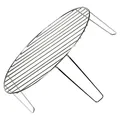 Produktbild: Whirlpool 481245819293, C00330074 Mikrowellen-Grillrost