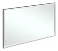 Produktbild: Villeroy & Boch Subway 3.0 Spiegel mit Beleuchtung (1x LED) 1300 x 750 mm - Black Matt / White Matt - A46313BC