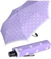 Produktbild: Knirps Taschenschirm Slim Duomatic Auf-Zu-Automatik Dot Art - lavender