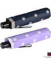 Produktbild: Knirps Regenschirm Taschenschirm Slim Duomatic Automatik Damen Punkte Dot Art