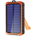 Produktbild: 4smarts Powerbank Akku Solar Ladegerät schwarz Prepper mobile Geräte USB LED