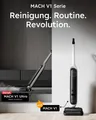 Produktbild: eufy MACH V1, Kabelloser All-in-One Stabstaubsauger. Saugen & Wischen in einem
