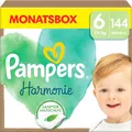 Produktbild: Pampers Baby Windeln Größe 6 (13kg+) Harmonie, MONATSBOX, Sanfter Hautschutz