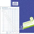 Produktbild: AVERY Zweckform 1227 Recycling Kassenabrechnung (A4, 2x50 Blatt, 1 Blatt Blaupapier, MwSt.-Spalte für Einnahmen & Ausgaben, von Rechtsexperten geprüft, für DE/AT, ordungsgemäße Buchführung) weiß/gelb