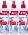 Produktbild: SOS Schuhe Füße Schuhdeo Fußdeo Desinfektion Spray 3 Stück je 250ml