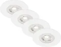 Produktbild: Briloner LED-Einbauleuchten Kulana 4er Set Mini 4,9W, 480lm weiß