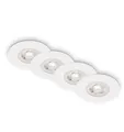 Produktbild: Briloner LED-Einbauleuchten Kulana 4er Set Mini 4,9W, 480lm weiß  Einbauleuchten
