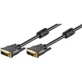 Produktbild: Goobay 1,8m DVI-D FullHD Kabel Dual Link, Schwarz