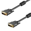 Produktbild: DVI-D FullHD Kabel 1,8m 2x Dual Link (24+1-Pin) Stecker CU Full HD 1080P Monitor