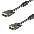 Produktbild: 1,8m 24+1pol DVI-D Kabel Stecker - Stecker Full HD 1080P Dual Link Monitor