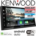 Produktbild: Kenwood DMX-7722DABS 2-DIN Autoradio WiFi DAB+ für android auto apple car play